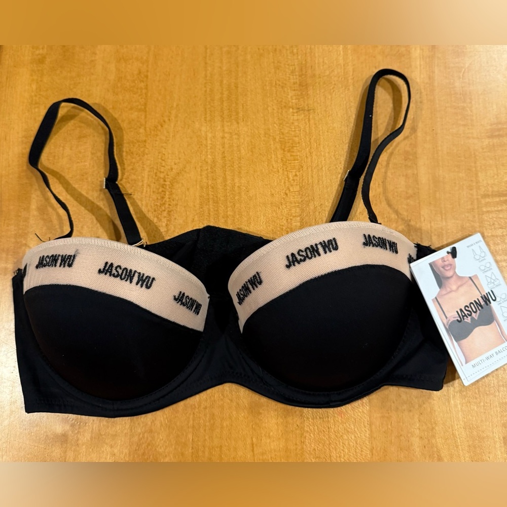 Jason Wu Black and Tan Women's Bra New with Tags attached Size 36C